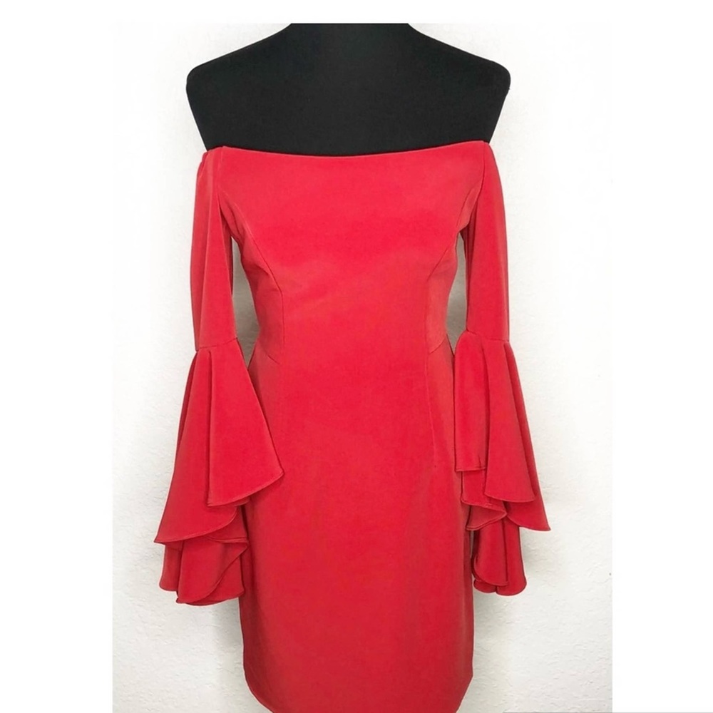 Roz & Ali Off The Shoulder Dress